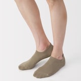 紳士　足なり直角　スニーカーイン（無地）