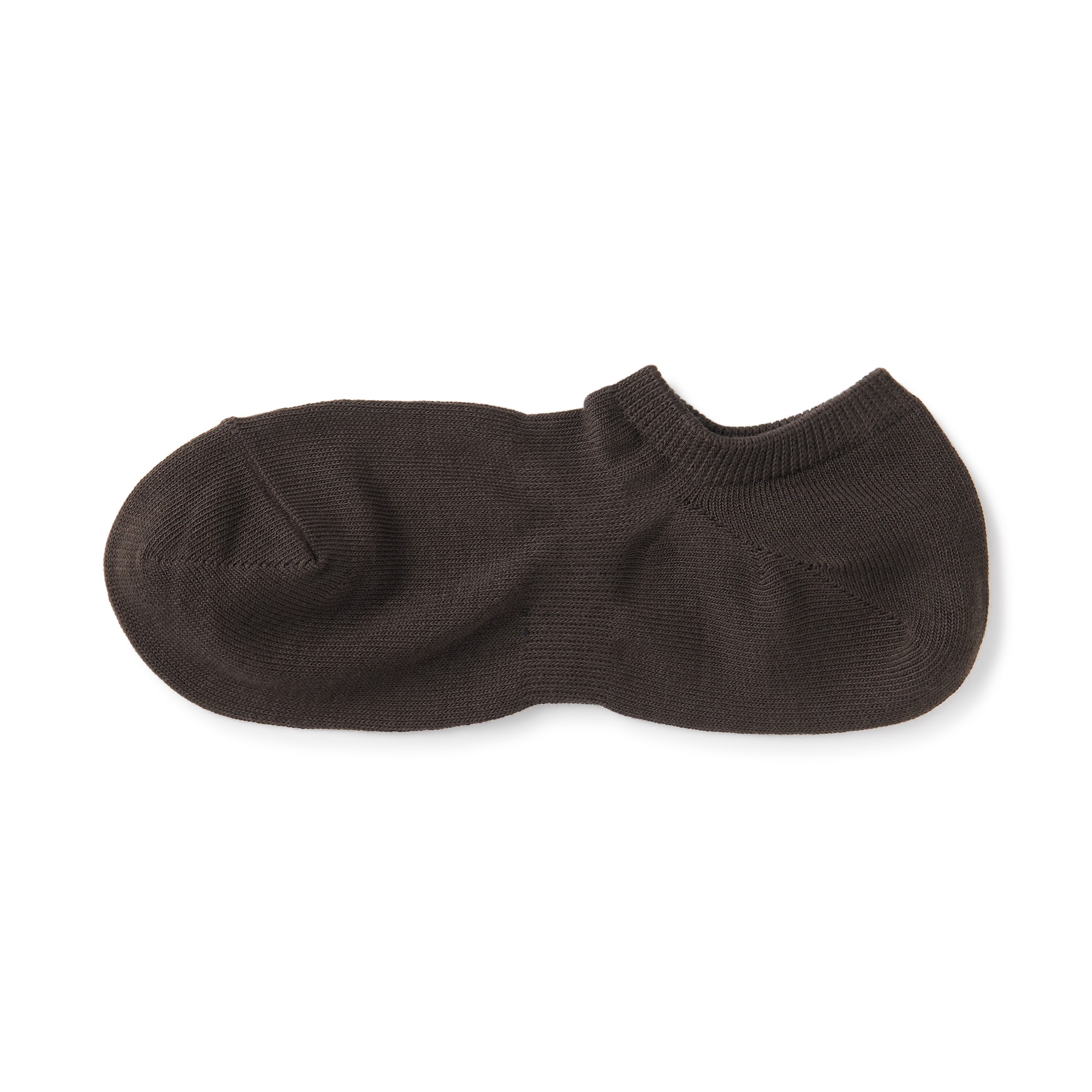 紳士　足なり直角　スニーカーイン（無地）