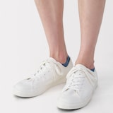 紳士　足なり直角　スニーカーイン（無地）