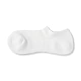 紳士　足なり直角　パイル編み　スニーカーイン（無地）