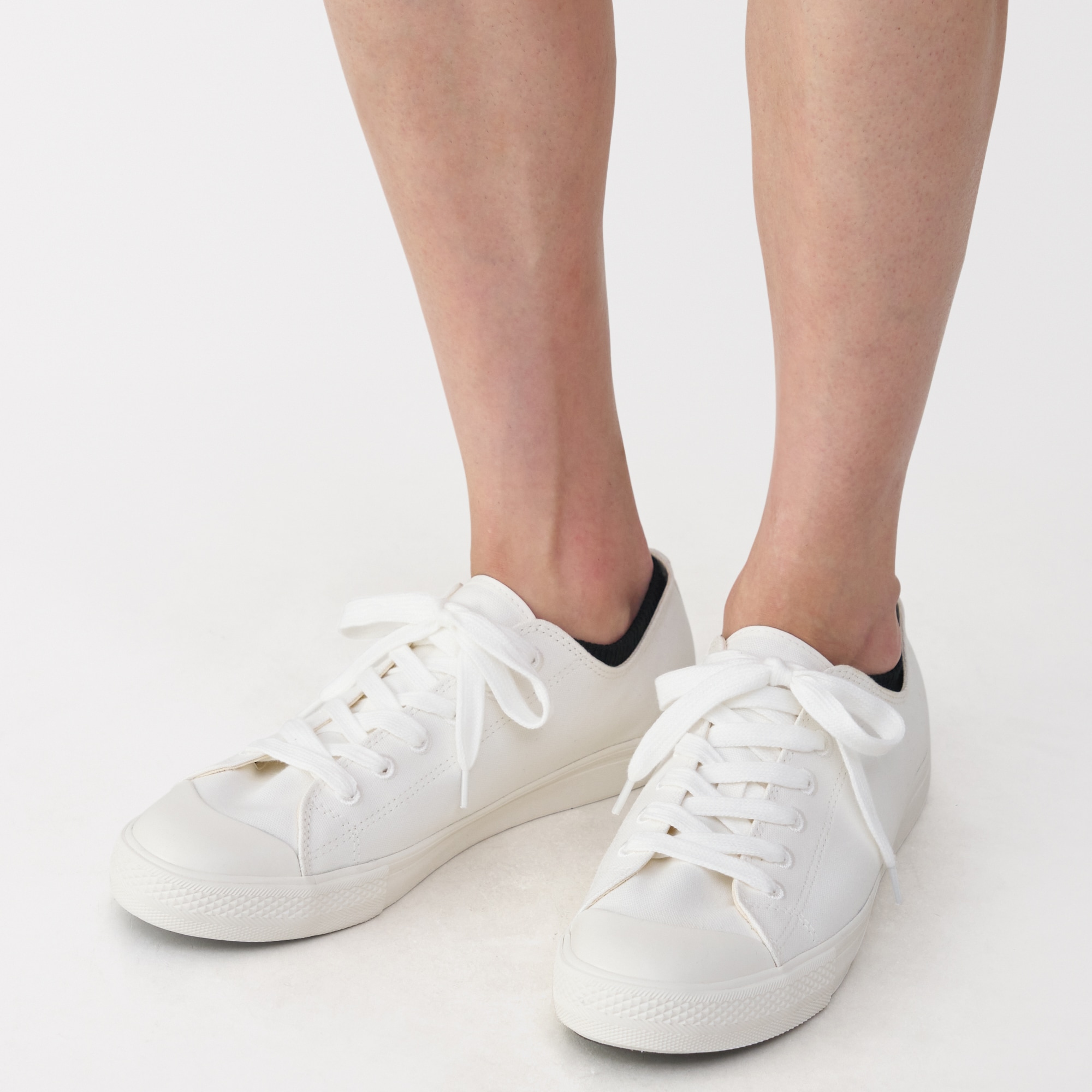 紳士　足なり直角　パイル編み　スニーカーイン（無地）