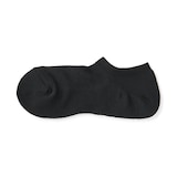 紳士　足なり直角　パイル編み　スニーカーイン（無地）