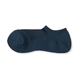 紳士　足なり直角　パイル編み　スニーカーイン（無地）