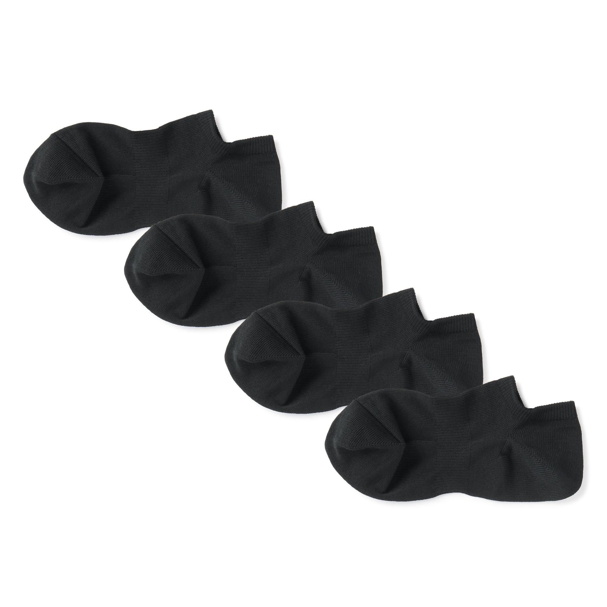 紳士　足なり直角　スニーカーイン（４足組）