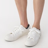 紳士　足なり直角　スニーカーイン（無地）※再生コットン