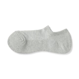 紳士　足なり直角　パイル編み　スニーカーイン（無地）※杢色