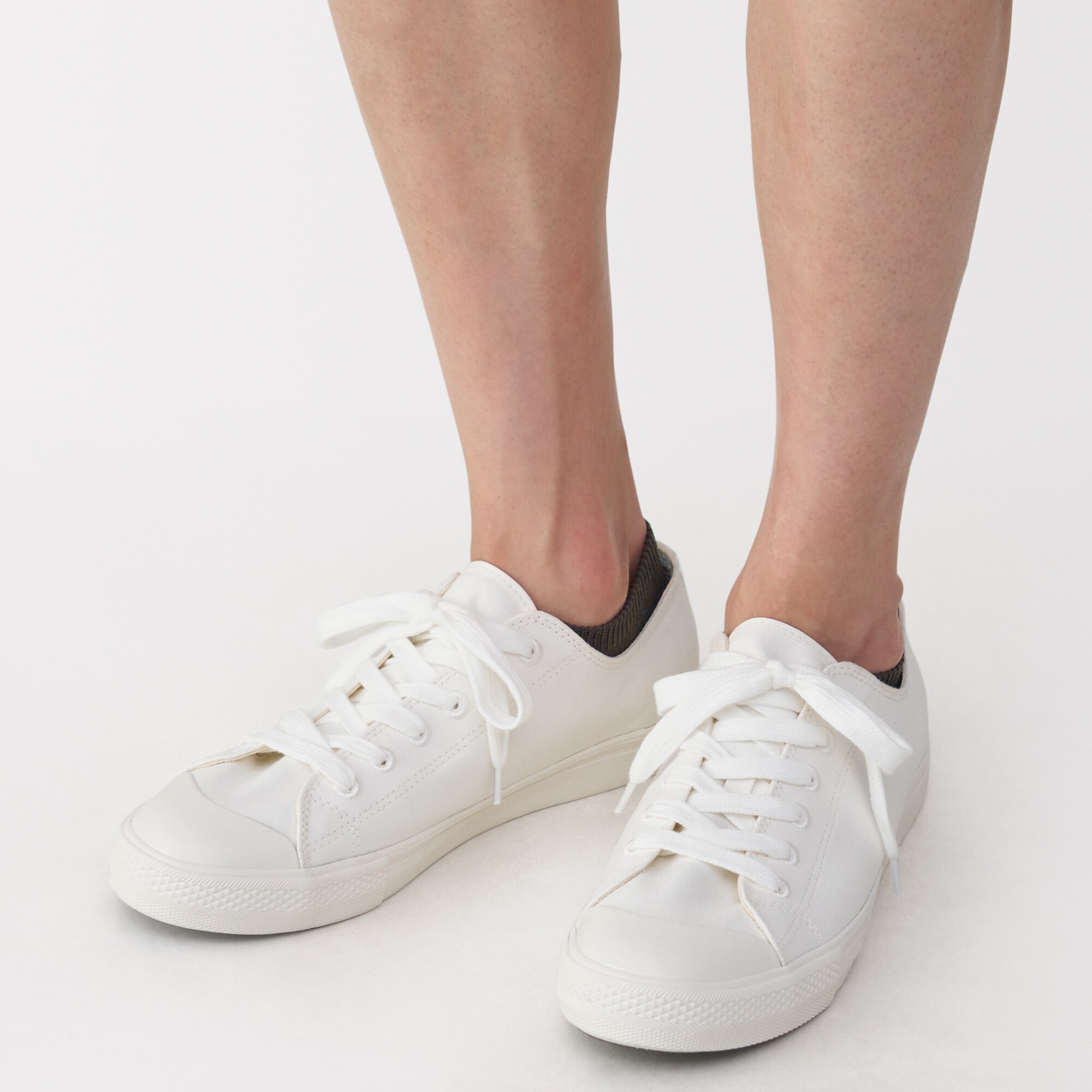 紳士　足なり直角　スニーカーイン（ボーダー）