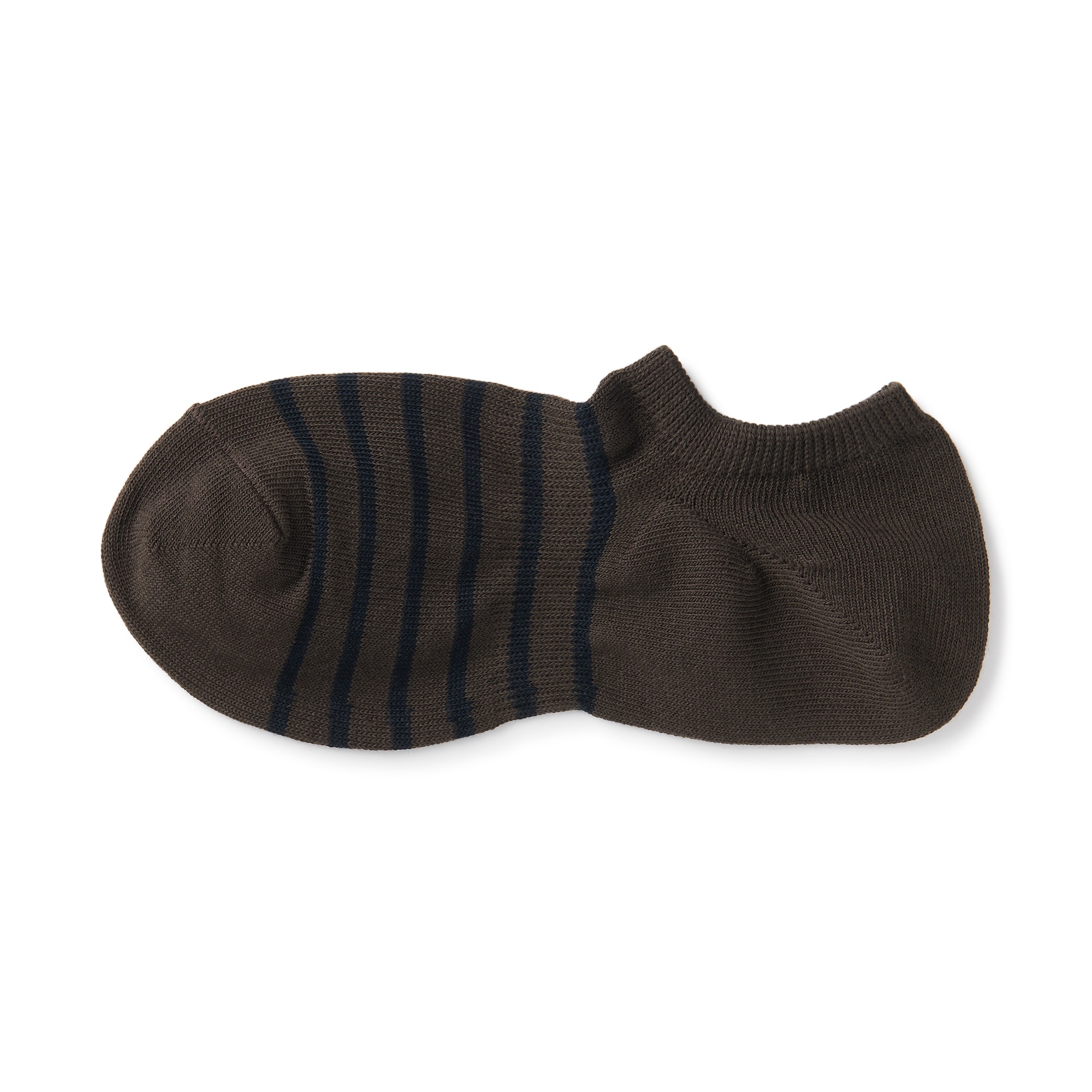 紳士　足なり直角　スニーカーイン（ボーダー）