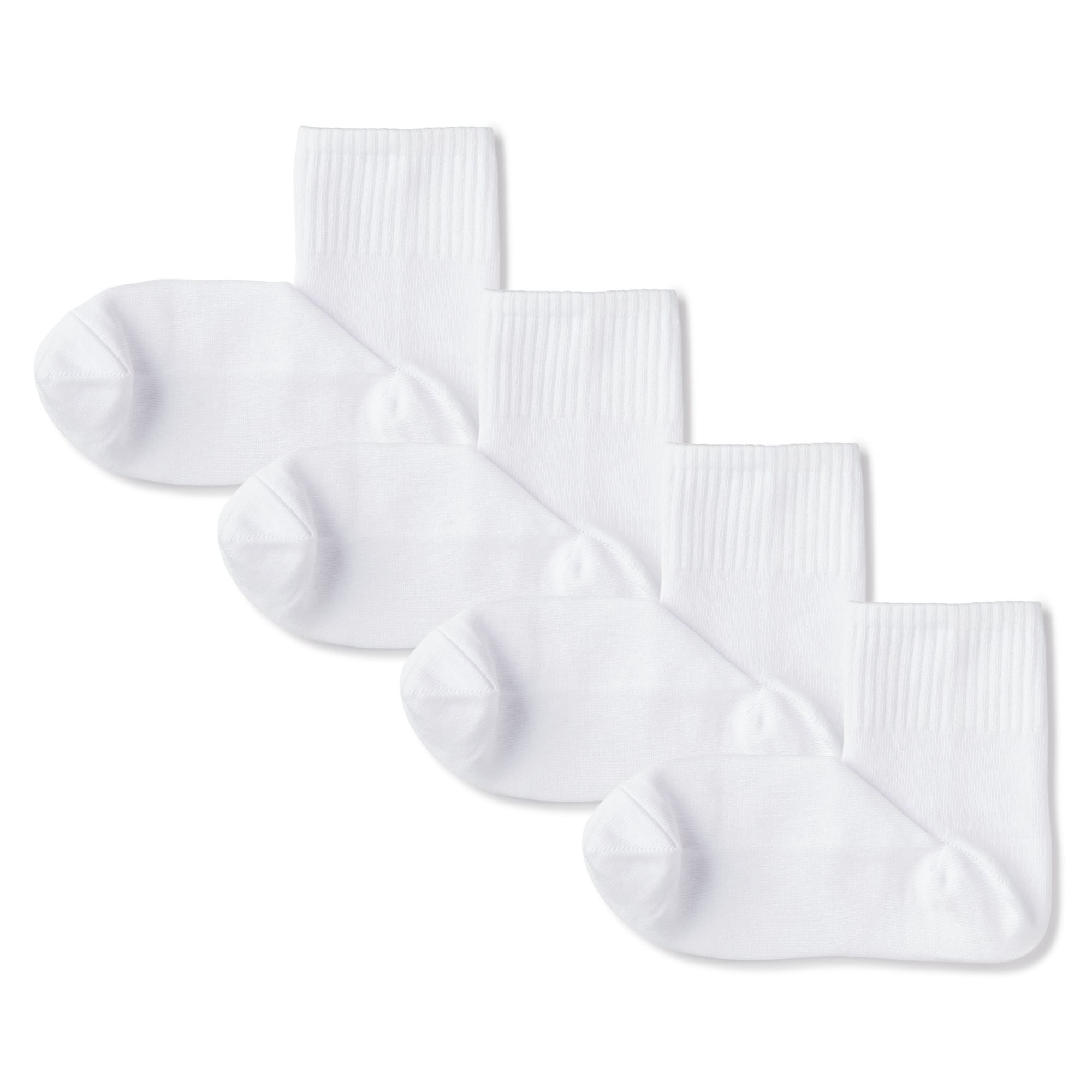 紳士　足なり直角　ショート丈靴下（４足組）