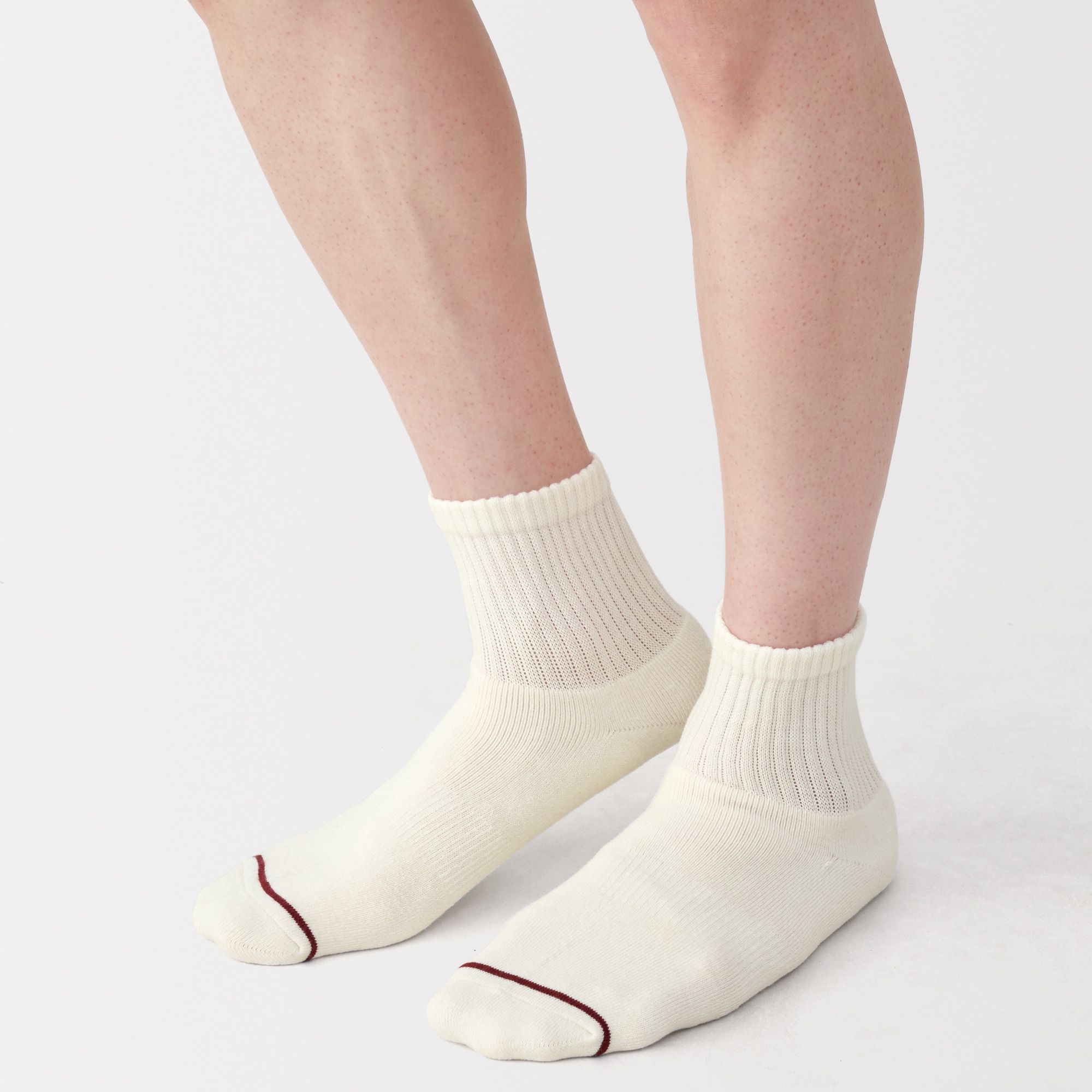 紳士　足なり直角　あったか綿　厚手ショート丈靴下（ウール入り）