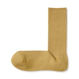 紳士　足なり直角　ズレ落ちにくいリブ編み靴下