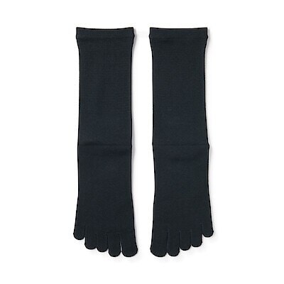 紳士　足なり直角　５本指靴下