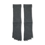 紳士　足なり直角　５本指靴下　※再生コットン