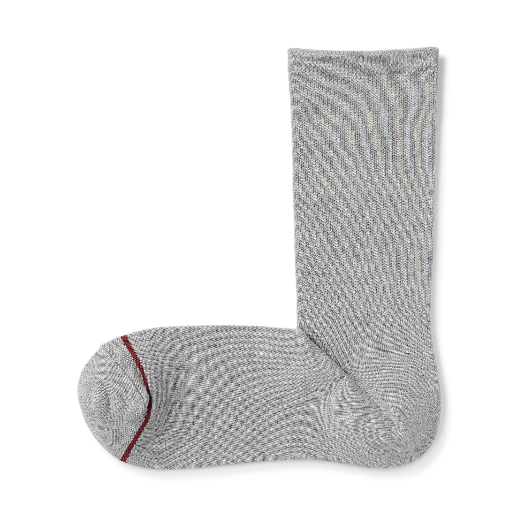 紳士　足なり直角　あったか綿　足首に沿う靴下（ウール入り）