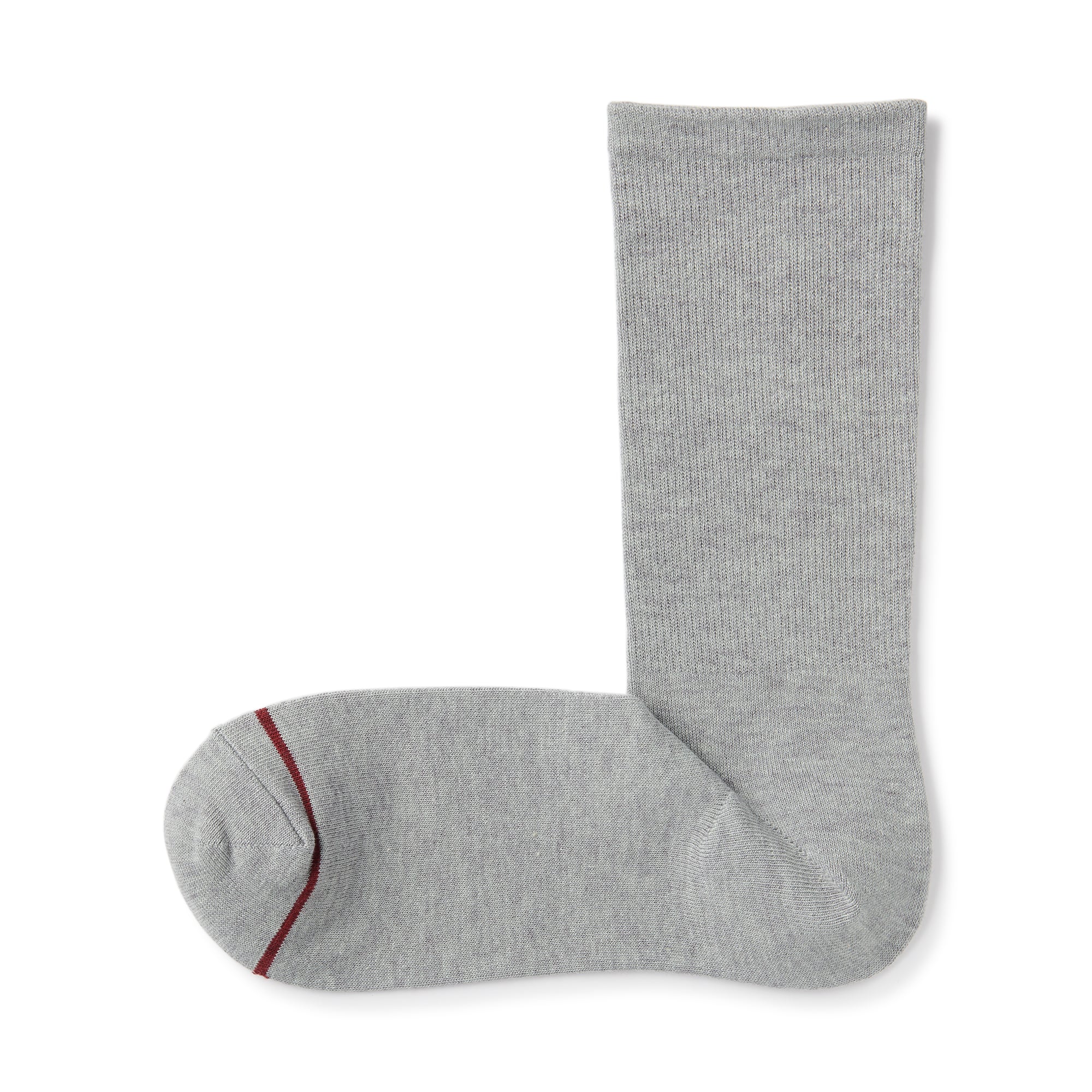 紳士　足なり直角　あったか綿　足首に沿う靴下（ウール入り）