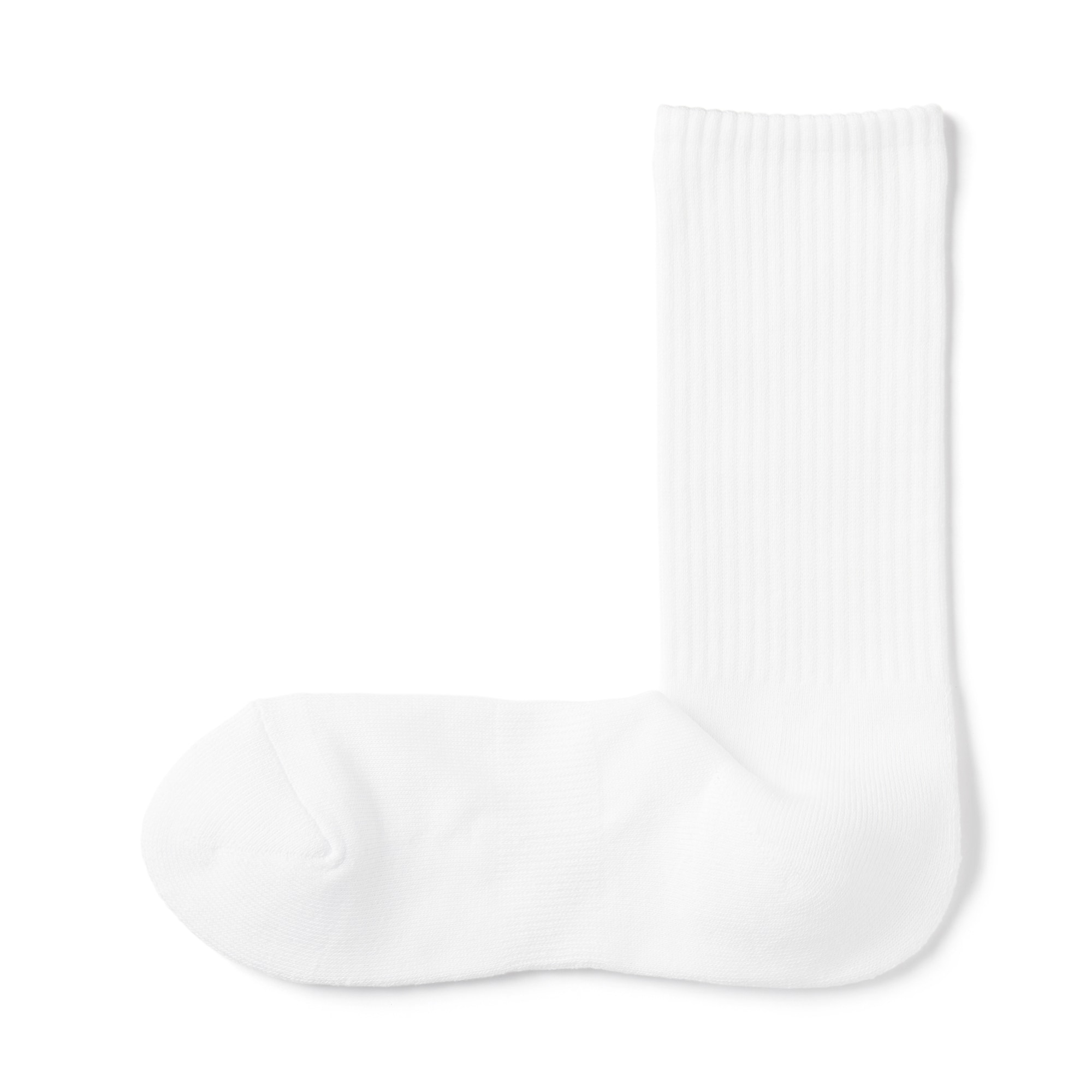 紳士　足なり直角　パイル編み　靴下