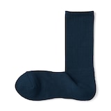 紳士　足なり直角　パイル編み　靴下