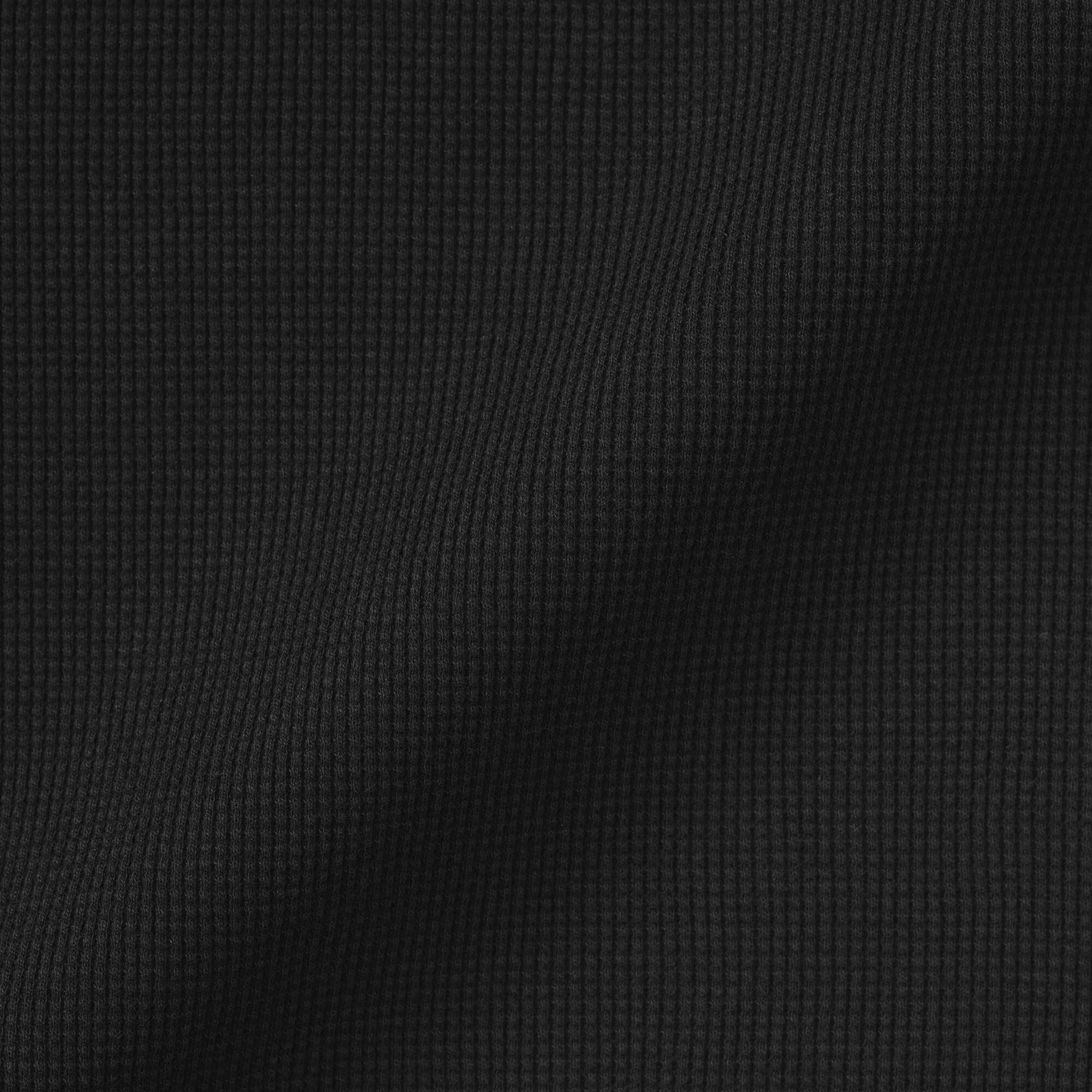 婦人　ワッフル編みハーフジッププルオーバー