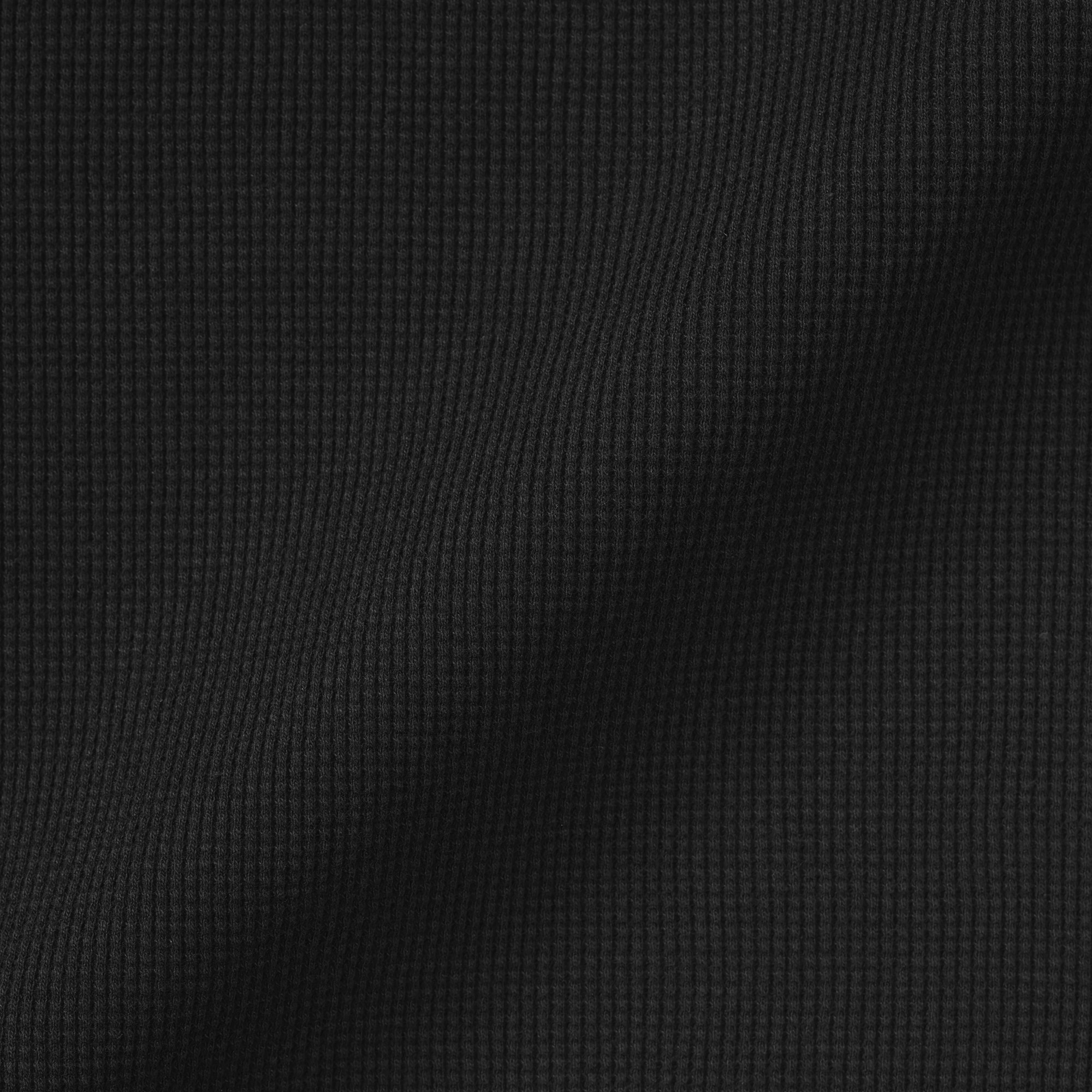 婦人　ワッフル編みハーフジッププルオーバー