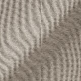 婦人　ワッフル編みハーフジッププルオーバー