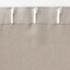 麻平織太番手ノンプリーツカーテン／生成