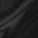 婦人　なめらかリブ編みクルーネック長袖カーディガン