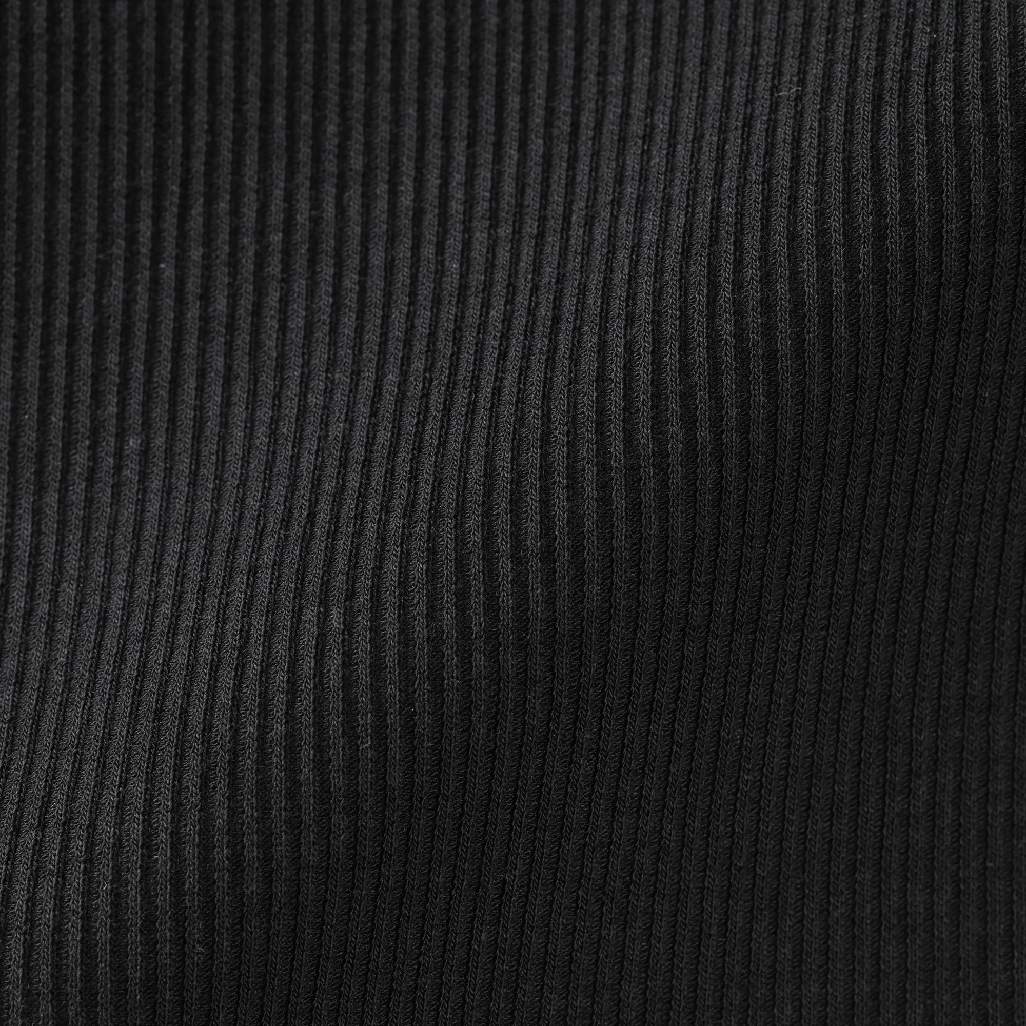 婦人　なめらかリブ編みクルーネック長袖カーディガン