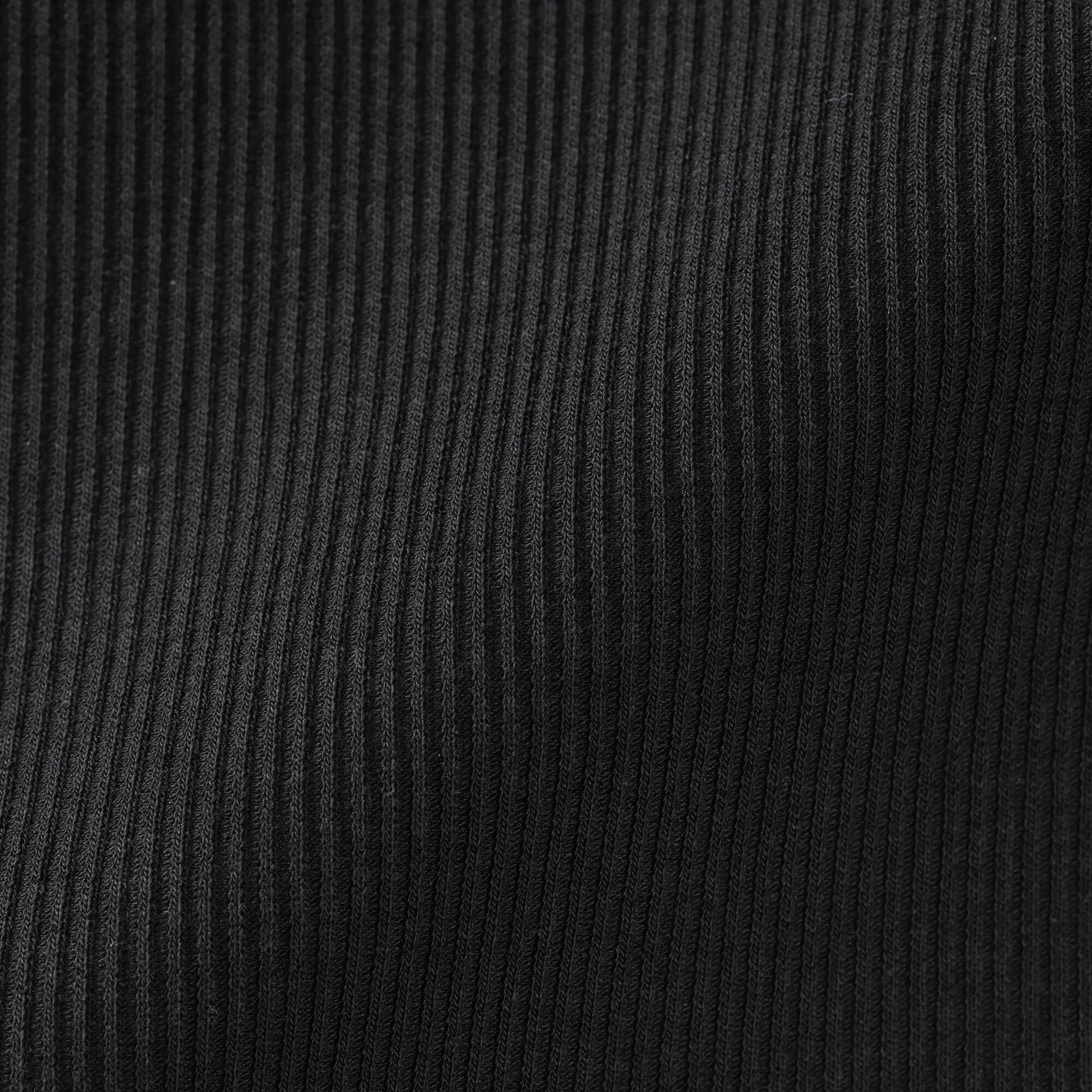 婦人　なめらかリブ編みクルーネック長袖カーディガン