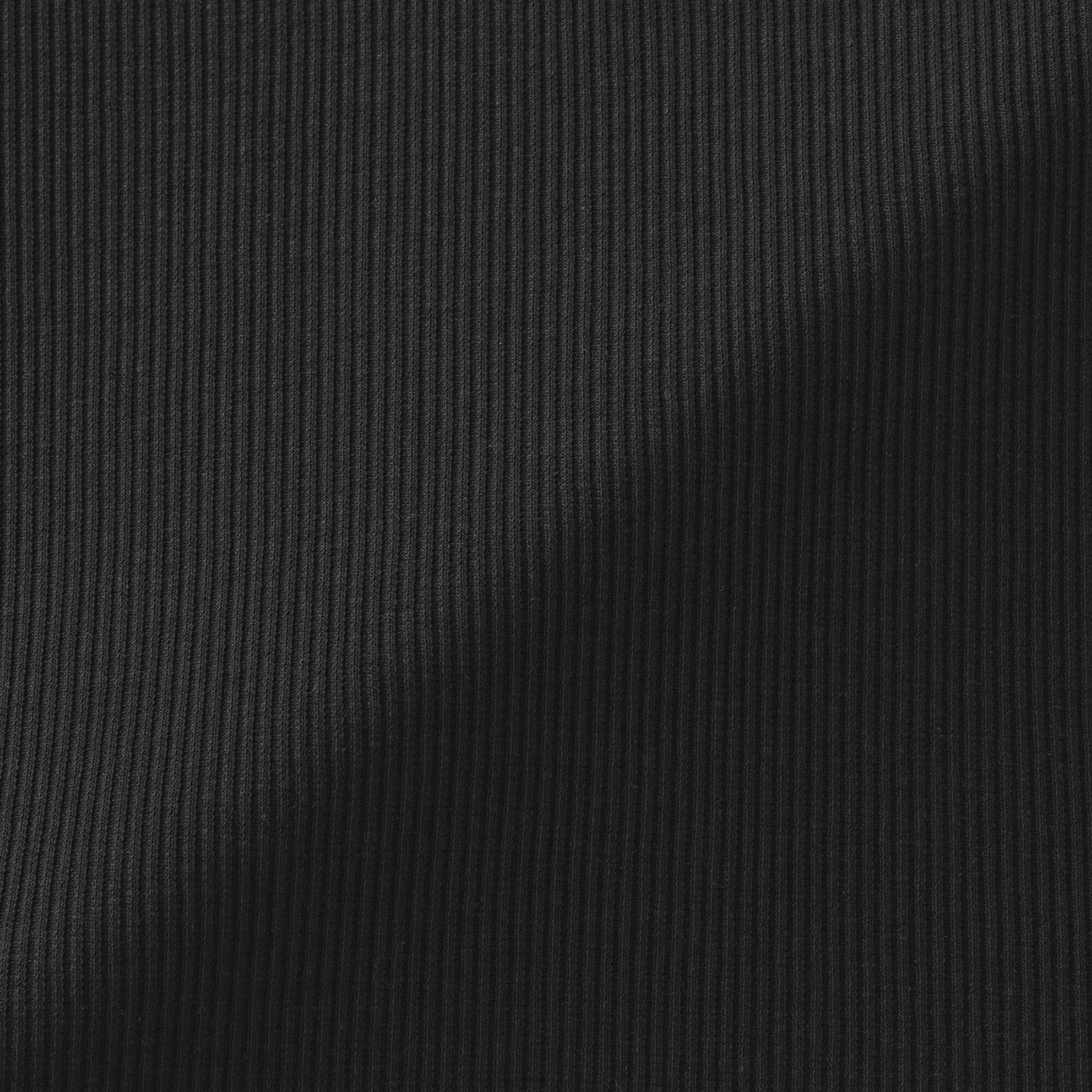 婦人　なめらかリブ編みクルーネック長袖Ｔシャツ