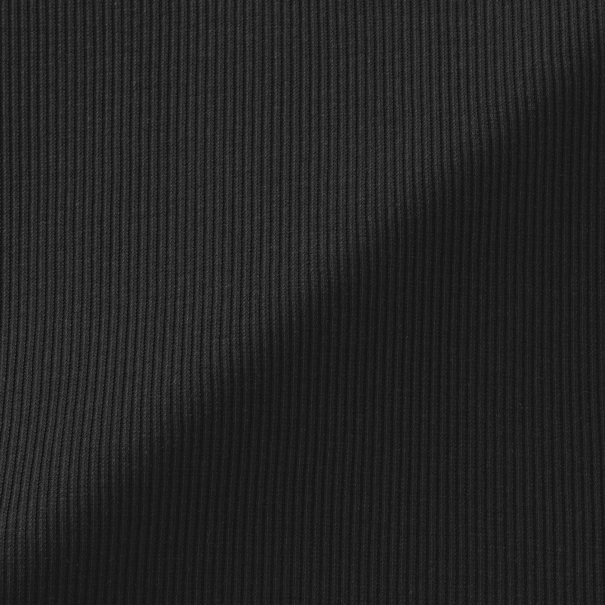 婦人　なめらかリブ編みクルーネック長袖Ｔシャツ