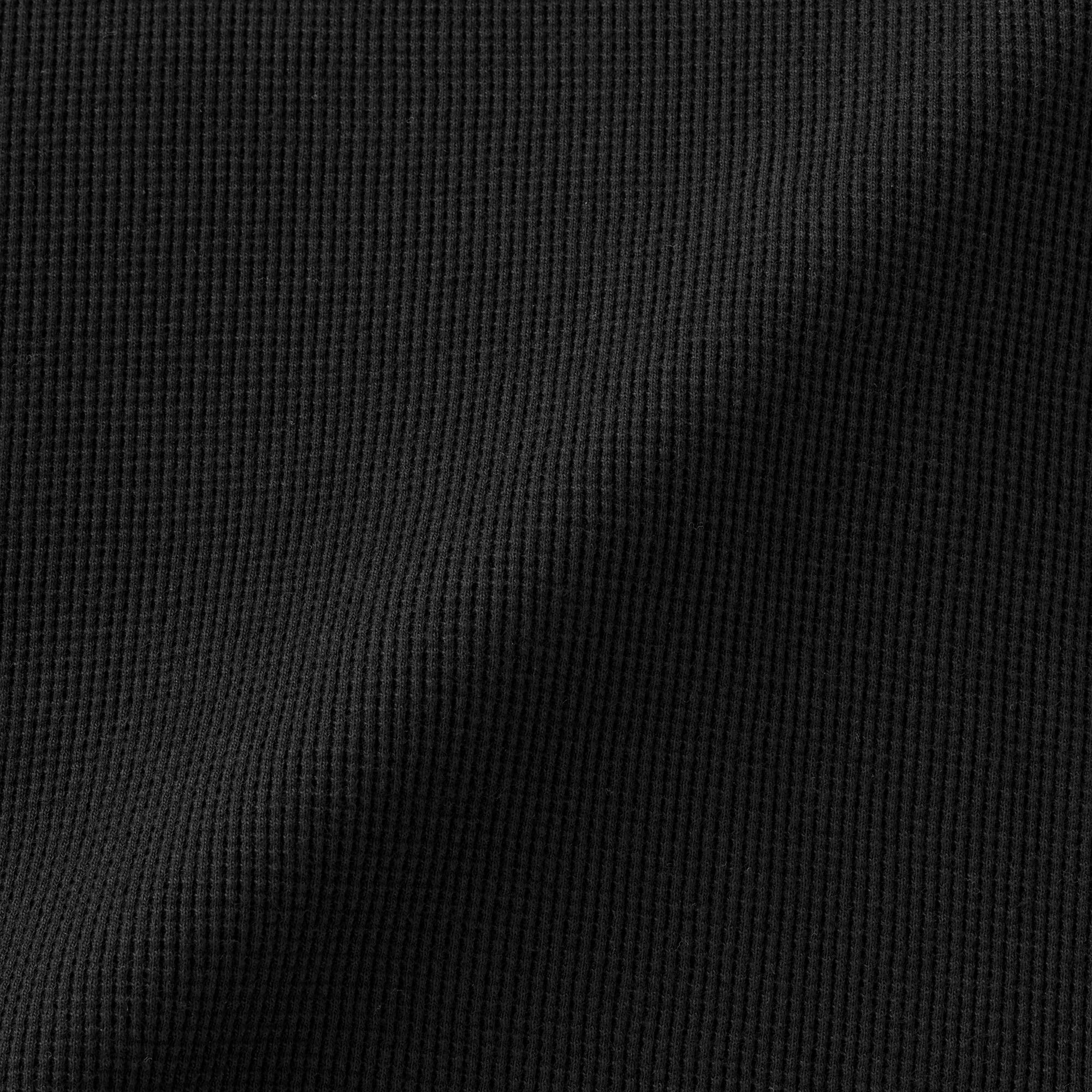 婦人　ワッフル編みクルーネック長袖Ｔシャツ