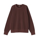 婦人　ワッフル編みクルーネック長袖Ｔシャツ