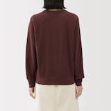 婦人　ワッフル編みクルーネック長袖Ｔシャツ