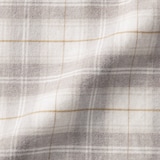 婦人　両面起毛フランネルレギュラーカラー長袖シャツ