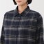 婦人　両面起毛フランネルレギュラーカラー長袖シャツ
