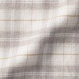 婦人　両面起毛フランネルレギュラーカラー長袖シャツ