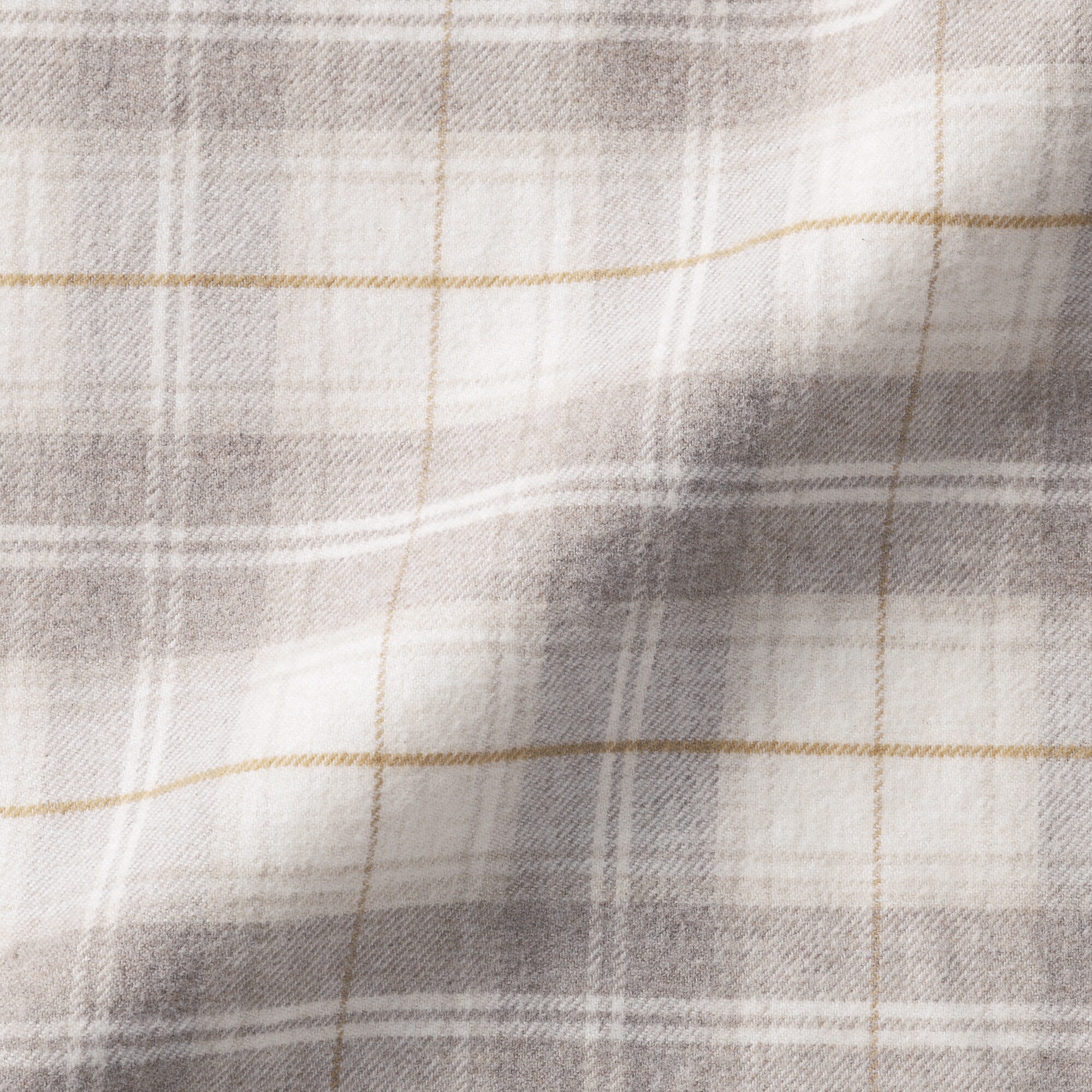 婦人　両面起毛フランネルレギュラーカラー長袖シャツ