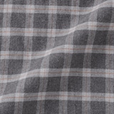 婦人　両面起毛フランネルレギュラーカラー長袖シャツ