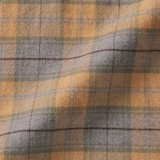 婦人　両面起毛フランネルレギュラーカラー長袖シャツ