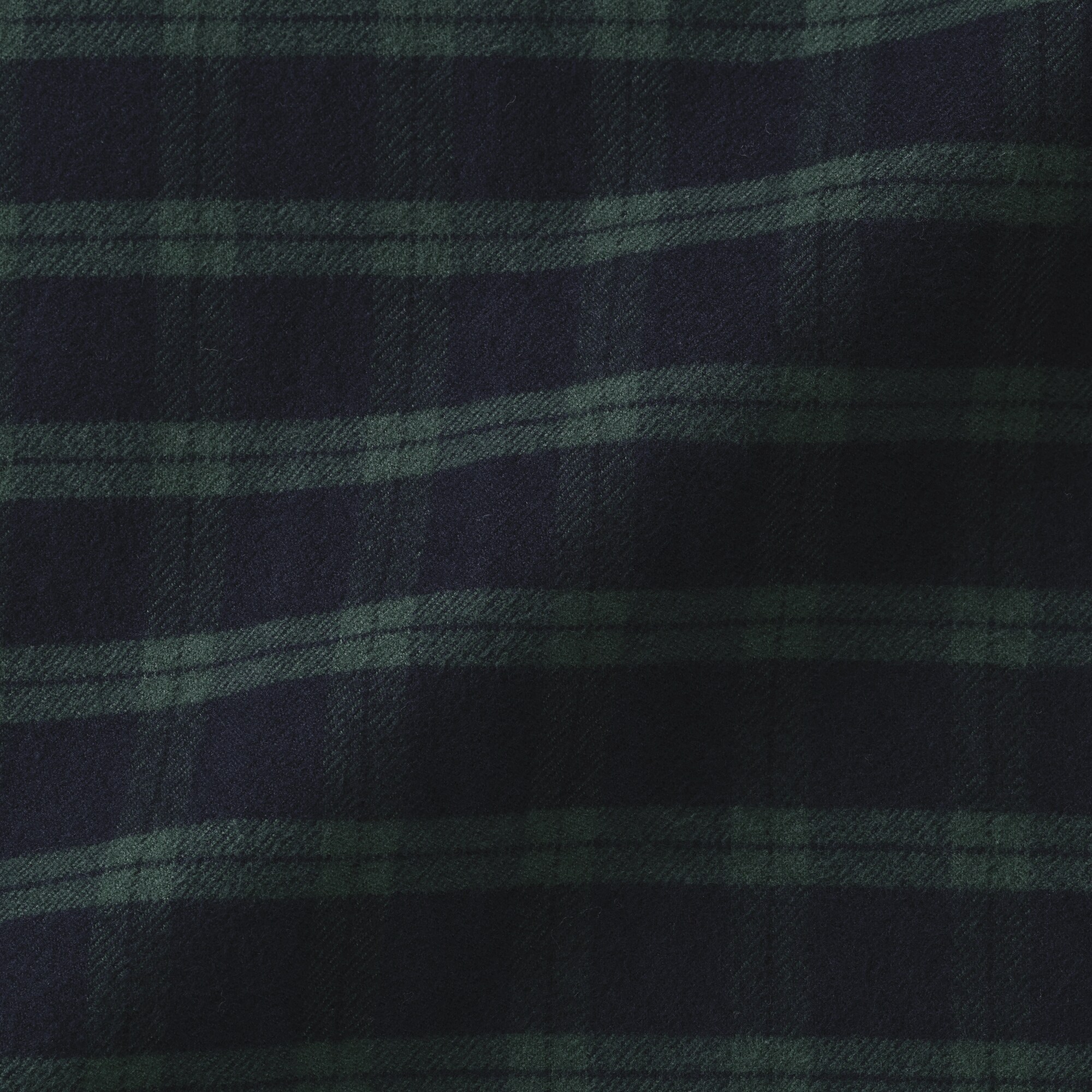 婦人　両面起毛フランネルレギュラーカラー長袖シャツ