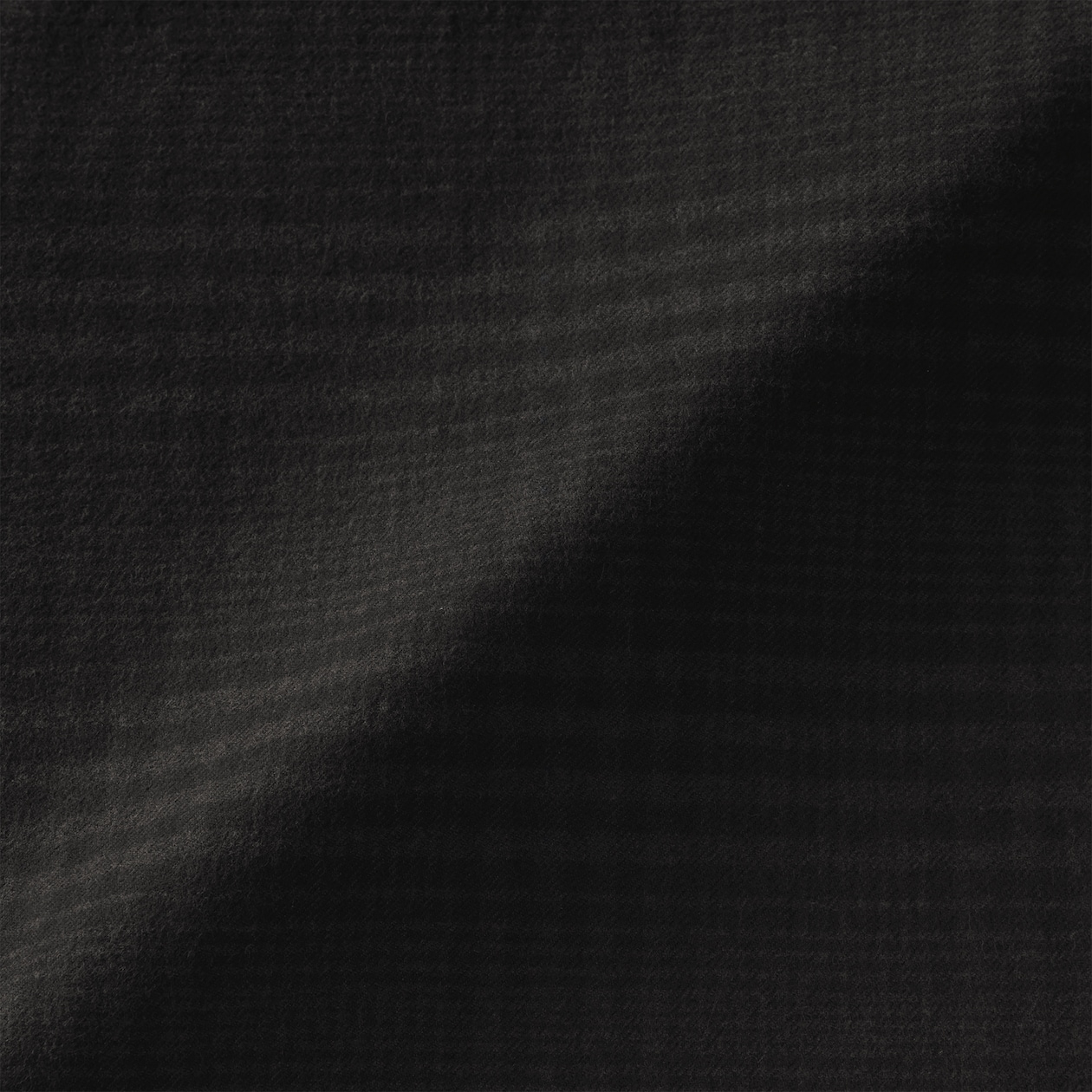 婦人　両面起毛フランネルスタンドカラー長袖ワンピース