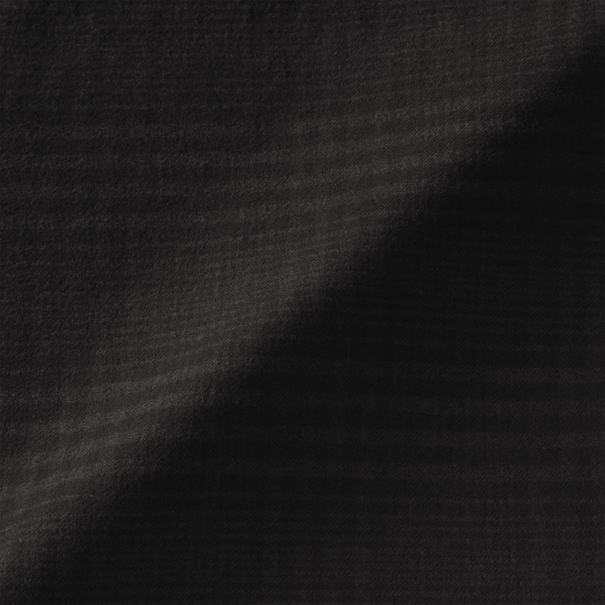 婦人　両面起毛フランネルスタンドカラー長袖ワンピース