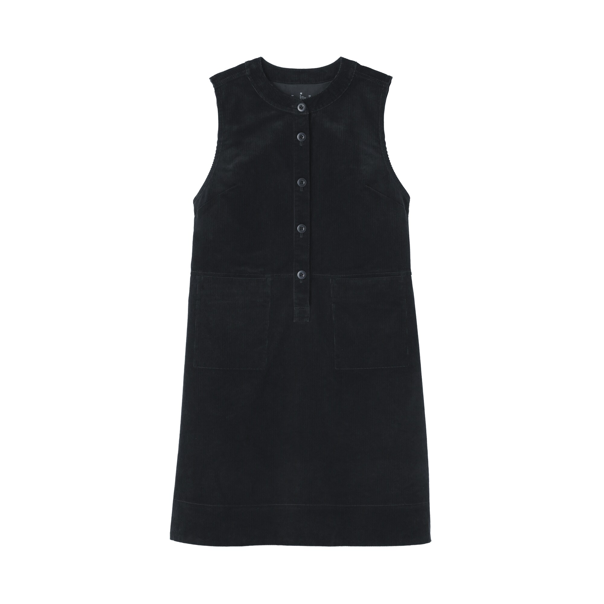 婦人　木の実から作ったカポック混コーデュロイジャンパースカート