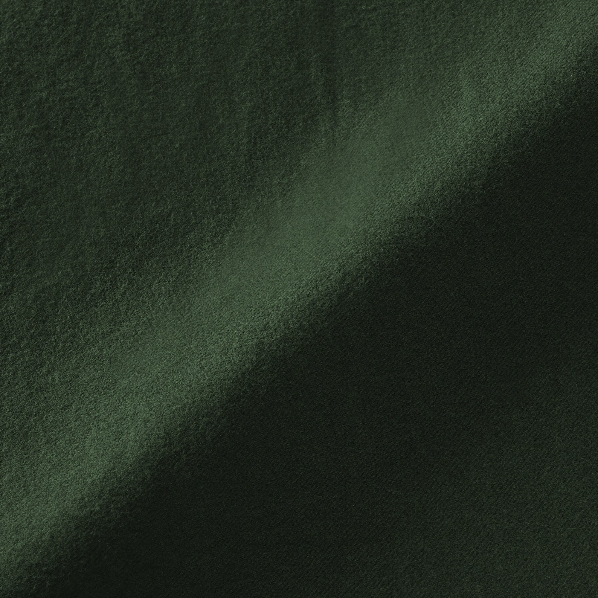 婦人　両面起毛フランネルスタンドカラー長袖ブラウス