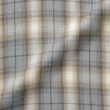 紳士　両面起毛フランネル長袖シャツ