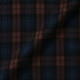 紳士　両面起毛フランネル長袖シャツ