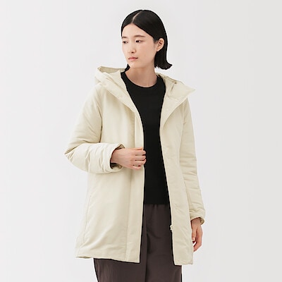 【ネットストア先行販売】婦人　撥水ダウンミドルコート