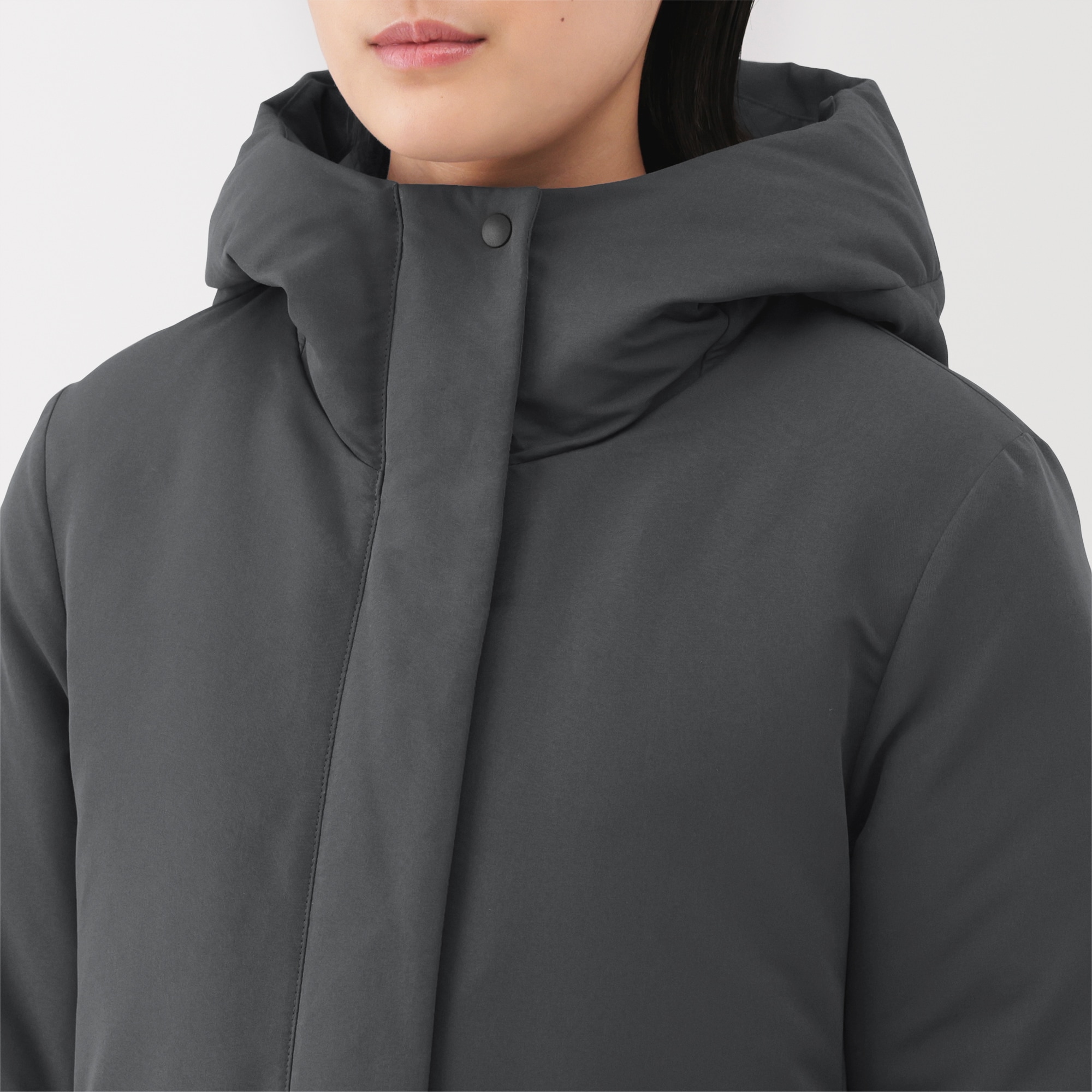 婦人　撥水ダウンミドルコート