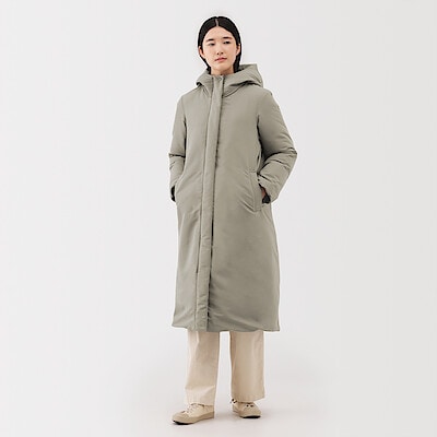 【９月下旬発売予定】婦人　撥水ダウンロングコート