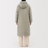 婦人　撥水ダウンロングコート